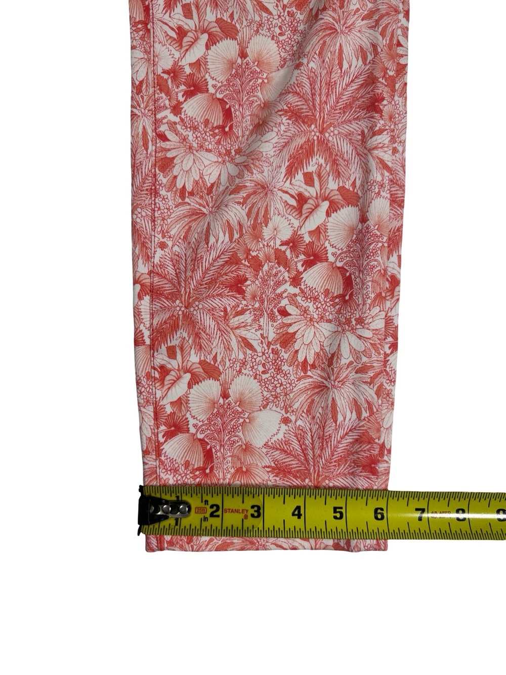 Tommy Bahama Boracay Beach High Rise Ankle Jeans Tropical Floral Summer Sz 4x28 - Picture 6 of 12
